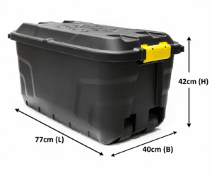 heavy duty 75L met afmetingen