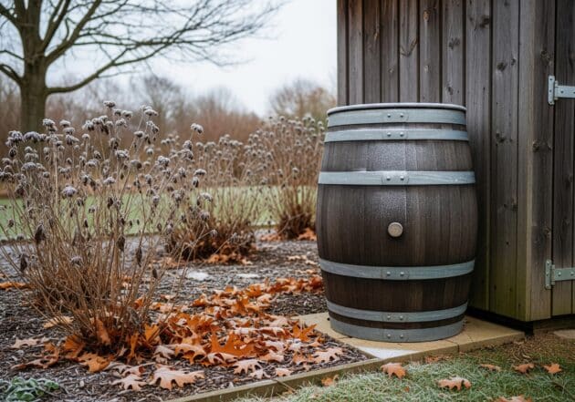 Wat doe je met de regenton in de winter